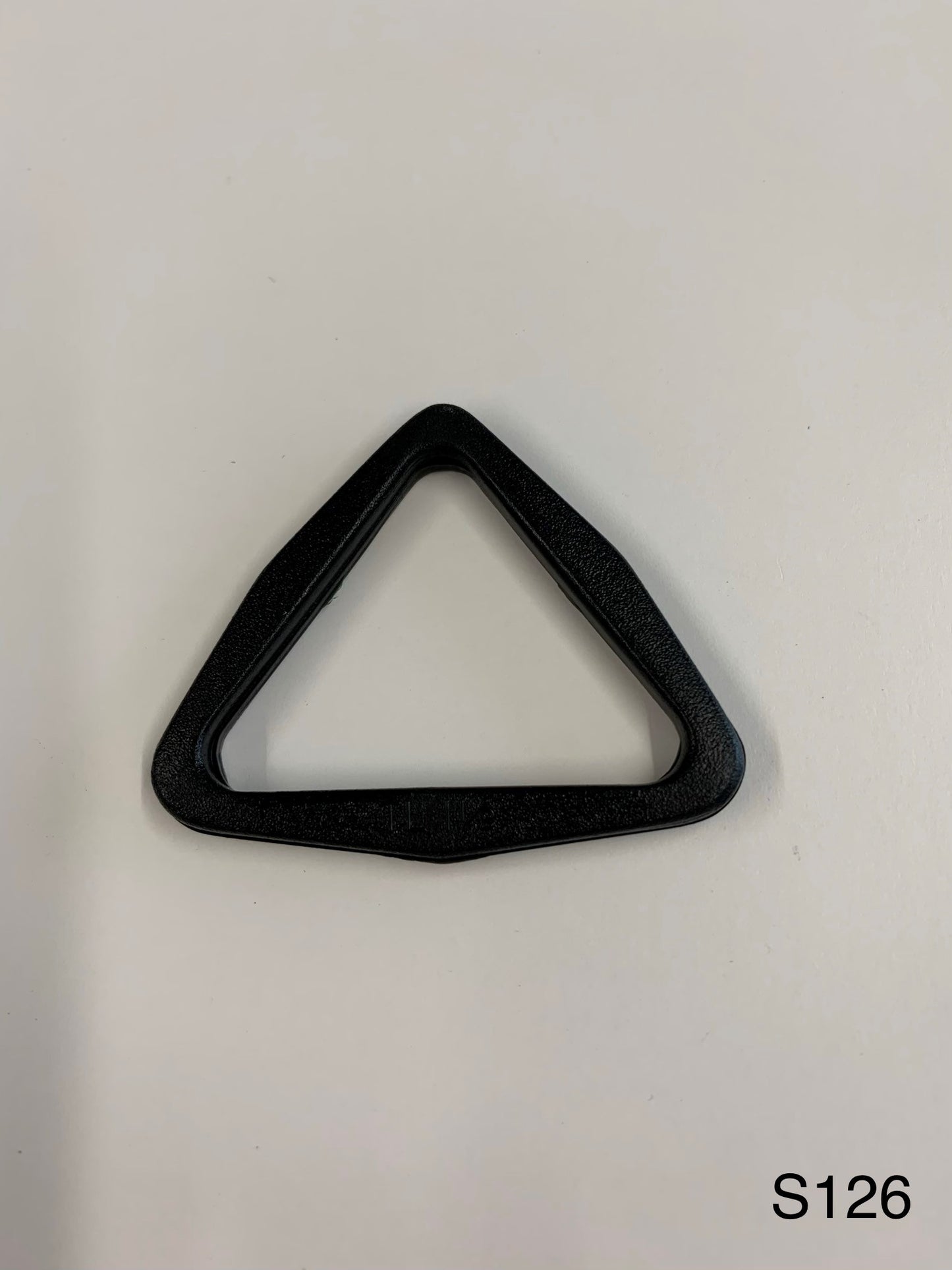 Black Plastic Triangle Ring