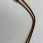 18" Roped Leather Handles